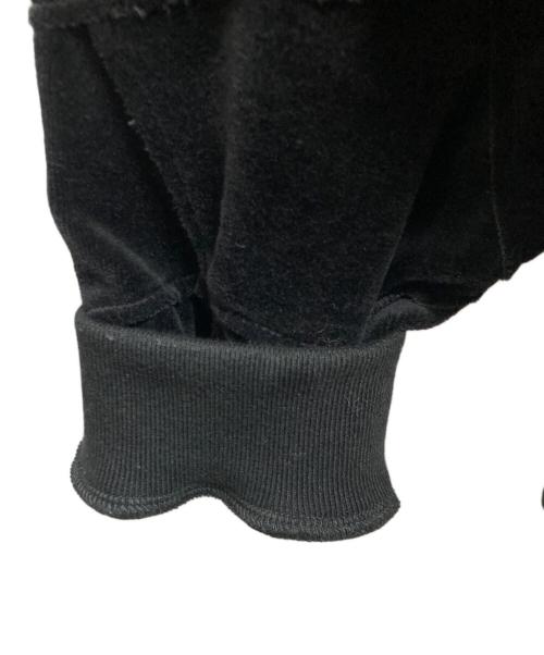 SUPREME（シュプリーム）Supreme (シュプリーム) 25SS Patchwork Velour Track Jacket ブラック サイズ:Sの古着・服飾アイテム