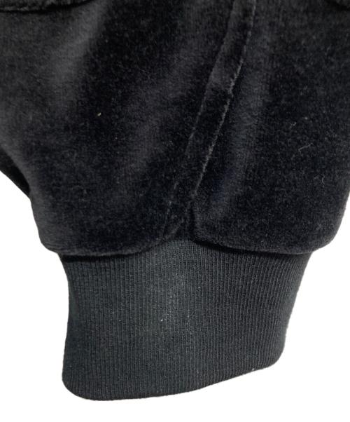 SUPREME（シュプリーム）Supreme (シュプリーム) 25SS Patchwork Velour Track Jacket ブラック サイズ:Sの古着・服飾アイテム