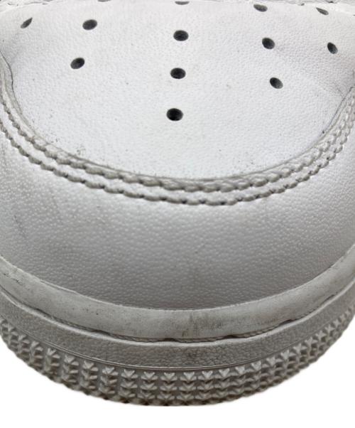 NIKE（ナイキ）NIKE (ナイキ) Supreme (シュプリーム) Air Force 1 Low ローカットスニーカー ホワイト サイズ:UK8の古着・服飾アイテム