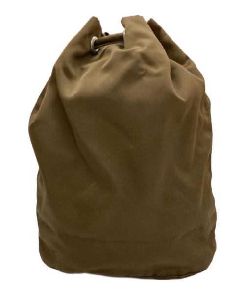 PRADA（プラダ）PRADA (プラダ) ナイロンポーチ カーキの古着・服飾アイテム