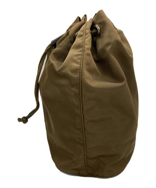 PRADA（プラダ）PRADA (プラダ) ナイロンポーチ カーキの古着・服飾アイテム