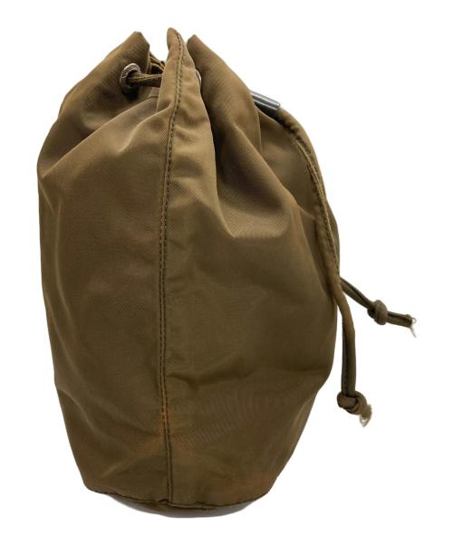 PRADA（プラダ）PRADA (プラダ) ナイロンポーチ カーキの古着・服飾アイテム