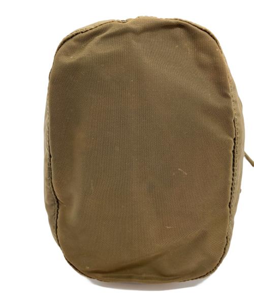 PRADA（プラダ）PRADA (プラダ) ナイロンポーチ カーキの古着・服飾アイテム