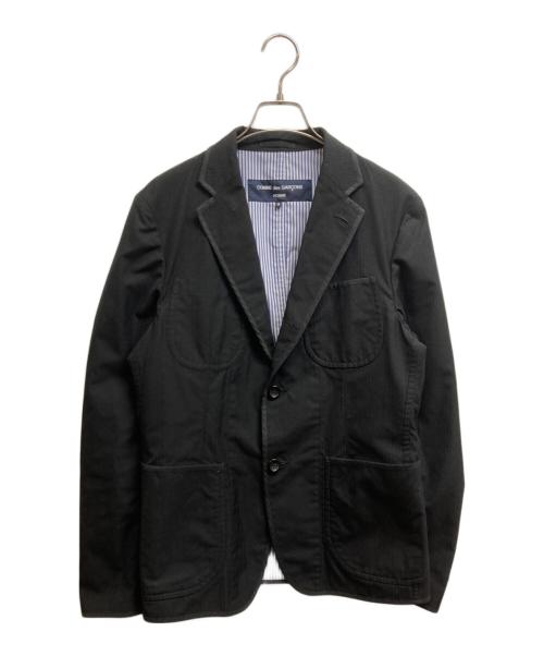 COMME des GARCONS HOMME（コムデギャルソン オム）COMME des GARCONS HOMME (コムデギャルソン オム) リバーシブルテーラードジャケット ブラック サイズ:Sの古着・服飾アイテム