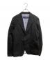 COMME des GARCONS HOMME（コムデギャルソン オム）の古着「リバーシブルテーラードジャケット」｜ブラック