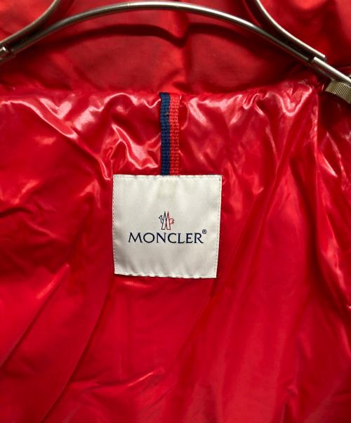MONCLER（モンクレール）MONCLER (モンクレール) BRUEL GIUBBOTTO レッドの古着・服飾アイテム