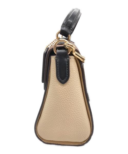 COACH（コーチ）COACH (コーチ) シグネチャー ショルダーバッグ ベージュの古着・服飾アイテム