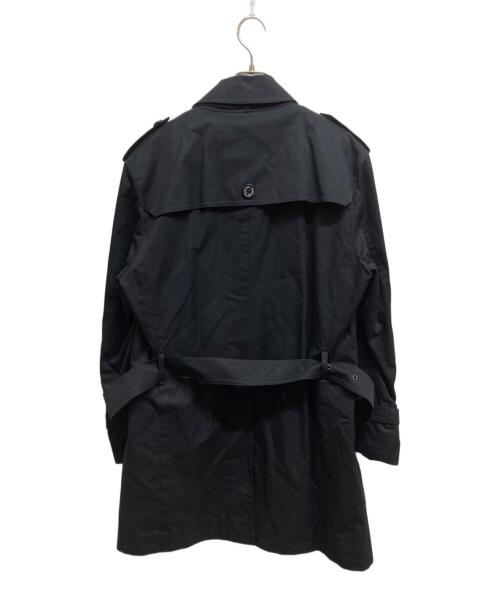 BLACK LABEL CRESTBRIDGE（ブラックレーベル クレストブリッジ）BLACK LABEL CRESTBRIDGE (ブラックレーベル クレストブリッジ) ライナー付きトレンチコート ブラック サイズ:LLの古着・服飾アイテム