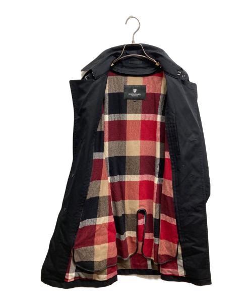 BLACK LABEL CRESTBRIDGE（ブラックレーベル クレストブリッジ）BLACK LABEL CRESTBRIDGE (ブラックレーベル クレストブリッジ) ライナー付きトレンチコート ブラック サイズ:LLの古着・服飾アイテム