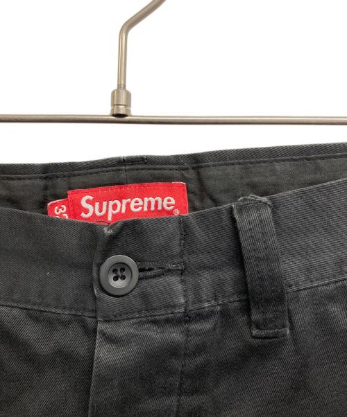 SUPREME（シュプリーム）Supreme (シュプリーム) Pin up chino pants ブラック サイズ:32の古着・服飾アイテム