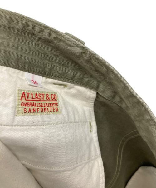 ATLAST & CO（アットラスト）ATLAST & CO (アットラスト) ハーフパンツ カーキ サイズ:34の古着・服飾アイテム