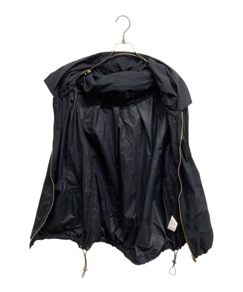 CINOH（チノ）CINOH (チノ) NYLON HOODIE BLOUSON ネイビー サイズ:38の古着・服飾アイテム