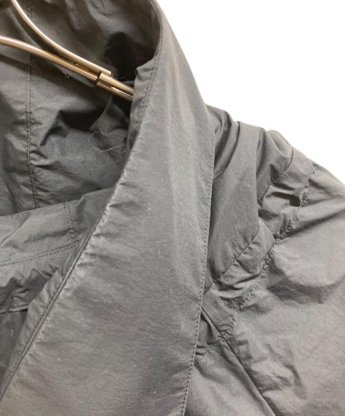 CINOH（チノ）CINOH (チノ) NYLON HOODIE BLOUSON ネイビー サイズ:38の古着・服飾アイテム