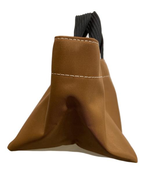 Herve Chapelier（エルベシャプリエ）Herve Chapelier (エルベシャプリエ) 舟型トートバッグ ブラウンの古着・服飾アイテム