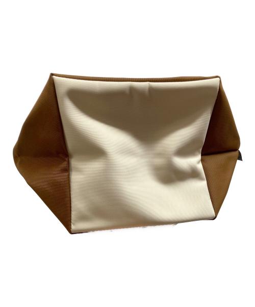 Herve Chapelier（エルベシャプリエ）Herve Chapelier (エルベシャプリエ) 舟型トートバッグ ブラウンの古着・服飾アイテム