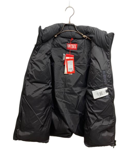 DIESEL（ディーゼル）DIESEL (ディーゼル) 中綿ベスト ブラック サイズ:46の古着・服飾アイテム