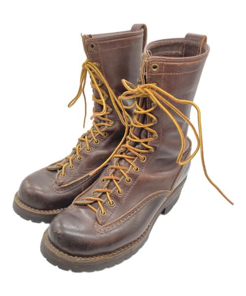 WESCO（ウェスコ）WESCO (ウェスコ) ジョブマスターレースアップブーツ ブラウン サイズ:6　1/2の古着・服飾アイテム