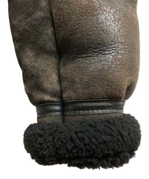 US SHEEPSKIN（USシープスキン）US SHEEPSKIN (USシープスキン) B-3ムートンフライトジャケット ブラック サイズ:不明の古着・服飾アイテム