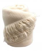 HERMESエルメス）の古着「カシミヤ混ストール」｜ホワイト