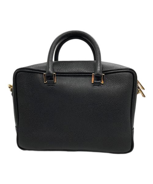 Manuel MILANO（マニュエルミラノ）manuel milano (マニュエルミラノ) 2WAYハンドバッグ ブラックの古着・服飾アイテム
