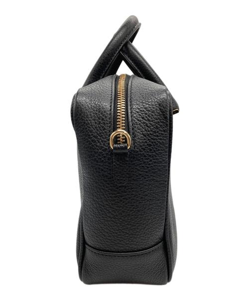 Manuel MILANO（マニュエルミラノ）manuel milano (マニュエルミラノ) 2WAYハンドバッグ ブラックの古着・服飾アイテム