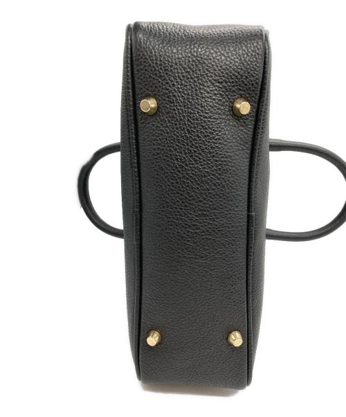 Manuel MILANO（マニュエルミラノ）manuel milano (マニュエルミラノ) 2WAYハンドバッグ ブラックの古着・服飾アイテム