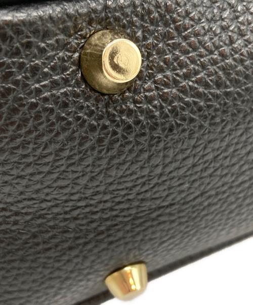 Manuel MILANO（マニュエルミラノ）manuel milano (マニュエルミラノ) 2WAYハンドバッグ ブラックの古着・服飾アイテム