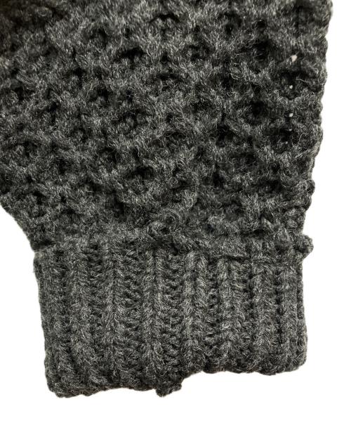 NEIGHBORHOOD（ネイバーフッド）NEIGHBORHOOD (ネイバーフッド) PATCHWORK SAVAGE SWEATER ブラック サイズ:XLの古着・服飾アイテム