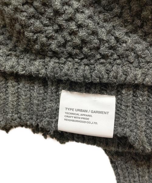 NEIGHBORHOOD（ネイバーフッド）NEIGHBORHOOD (ネイバーフッド) PATCHWORK SAVAGE SWEATER ブラック サイズ:XLの古着・服飾アイテム