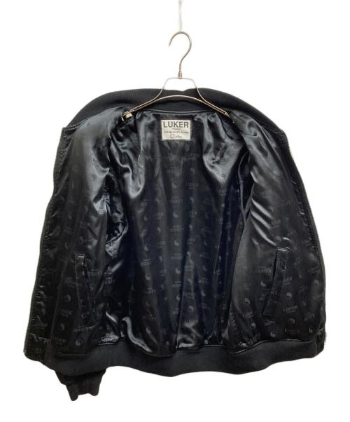 LUKER BY NEIGHBOR HOOD（ルーカーバイネイバーフッド）LUKER BY NEIGHBOR HOOD (ルーカーバイネイバーフッド) MA-1ジャケット ブラック サイズ:Lの古着・服飾アイテム