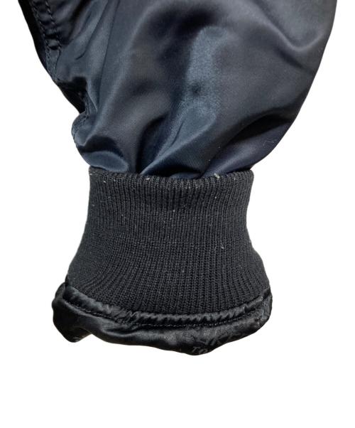 LUKER BY NEIGHBOR HOOD（ルーカーバイネイバーフッド）LUKER BY NEIGHBOR HOOD (ルーカーバイネイバーフッド) MA-1ジャケット ブラック サイズ:Lの古着・服飾アイテム