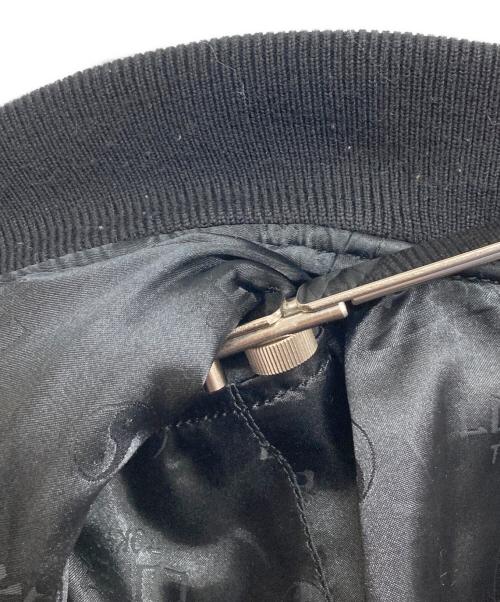 LUKER BY NEIGHBOR HOOD（ルーカーバイネイバーフッド）LUKER BY NEIGHBOR HOOD (ルーカーバイネイバーフッド) MA-1ジャケット ブラック サイズ:Lの古着・服飾アイテム