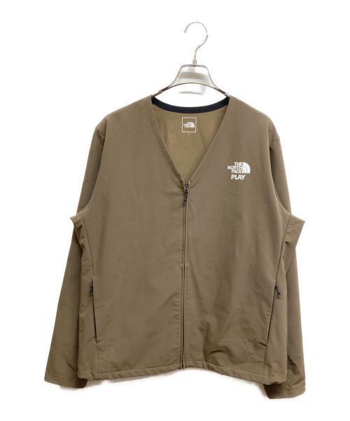 THE NORTH FACE PLAY（ザ・ノースフェイス プレイ）THE NORTH FACE PLAY (ザ・ノースフェイス プレイ) アルパインライトカーディガン ブラウン サイズ:Lの古着・服飾アイテム