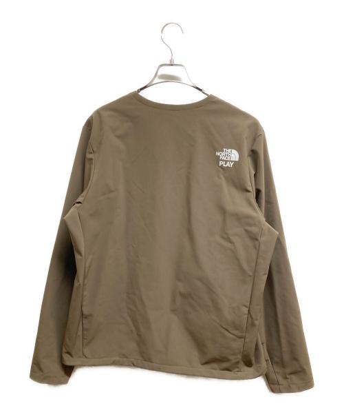 THE NORTH FACE PLAY（ザ・ノースフェイス プレイ）THE NORTH FACE PLAY (ザ・ノースフェイス プレイ) アルパインライトカーディガン ブラウン サイズ:Lの古着・服飾アイテム