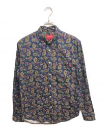 SUPREME（シュプリーム）の古着「Paisley Shirt」｜ネイビー