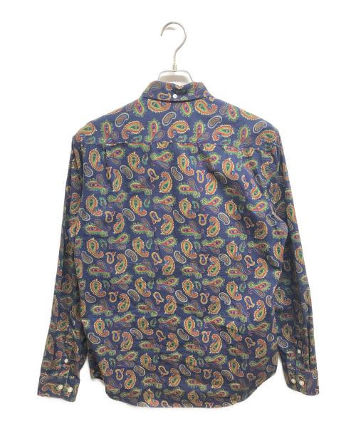 SUPREME（シュプリーム）Supreme (シュプリーム) Paisley Shirt ネイビー サイズ:Mの古着・服飾アイテム