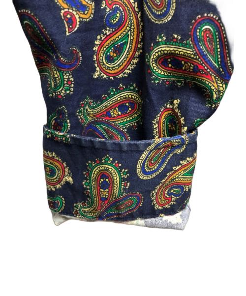 SUPREME（シュプリーム）Supreme (シュプリーム) Paisley Shirt ネイビー サイズ:Mの古着・服飾アイテム