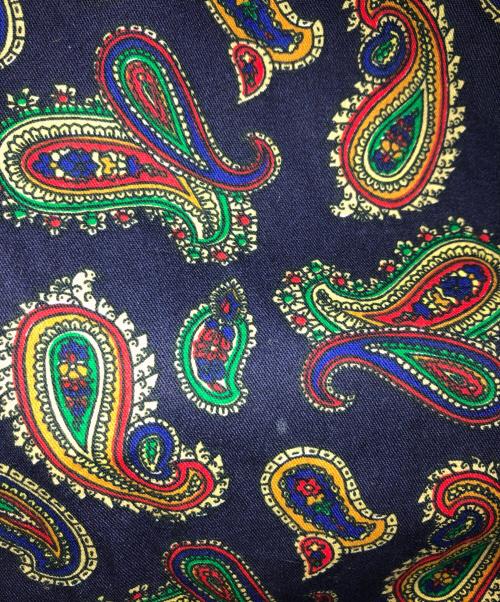 SUPREME（シュプリーム）Supreme (シュプリーム) Paisley Shirt ネイビー サイズ:Mの古着・服飾アイテム