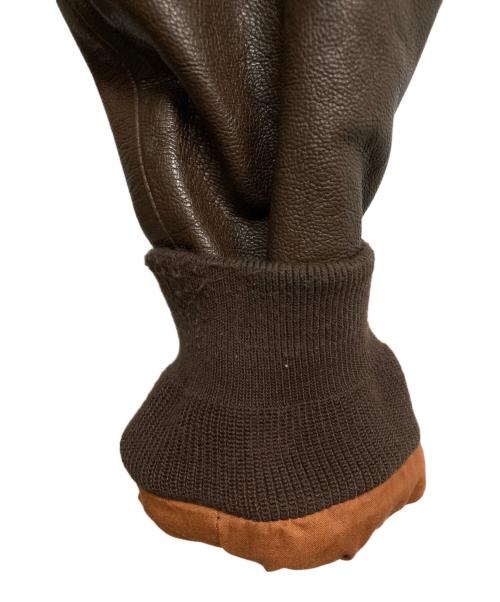 MORGAN MEMPHIS BELLE（モーガン メンフィス ベル）MORGAN MEMPHIS BELLE (モーガン メンフィス ベル) A-2 フライトジャケット ブラウン サイズ:42の古着・服飾アイテム