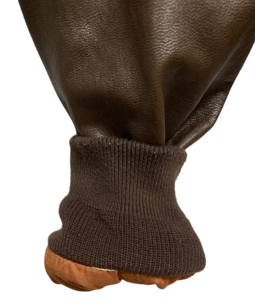 MORGAN MEMPHIS BELLE（モーガン メンフィス ベル）MORGAN MEMPHIS BELLE (モーガン メンフィス ベル) A-2 フライトジャケット ブラウン サイズ:42の古着・服飾アイテム