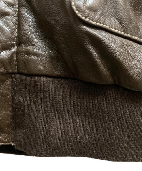 MORGAN MEMPHIS BELLE（モーガン メンフィス ベル）MORGAN MEMPHIS BELLE (モーガン メンフィス ベル) A-2 フライトジャケット ブラウン サイズ:42の古着・服飾アイテム