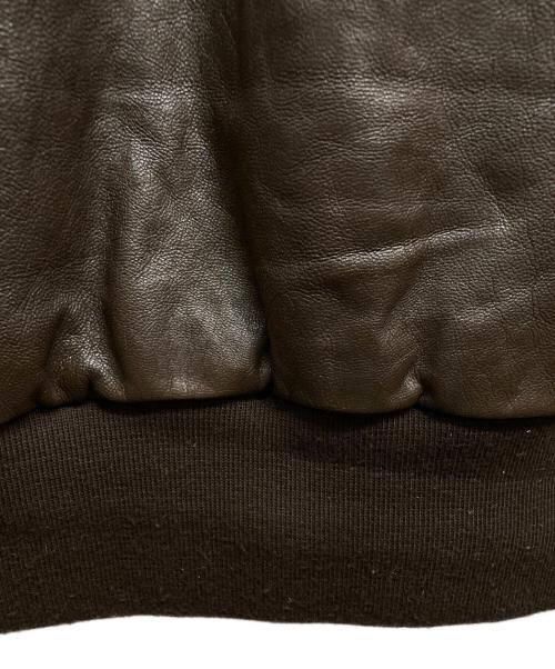 MORGAN MEMPHIS BELLE（モーガン メンフィス ベル）MORGAN MEMPHIS BELLE (モーガン メンフィス ベル) A-2 フライトジャケット ブラウン サイズ:42の古着・服飾アイテム