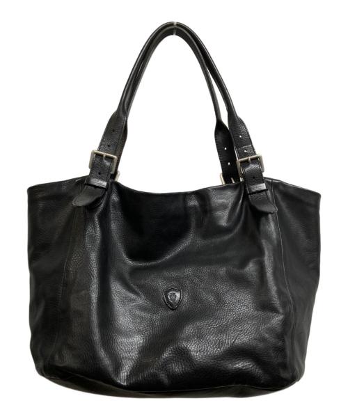 Felisi（フェリージ）Felisi (フェリージ) レザートートバッグ ブラックの古着・服飾アイテム