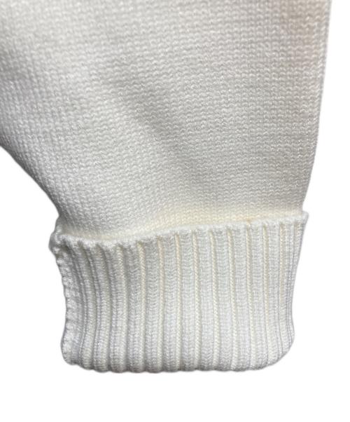 AMI PARIS（アミ パリス）AMI PARIS (アミ パリス) ami de coeur クルーネックセーター ホワイト サイズ:Lの古着・服飾アイテム