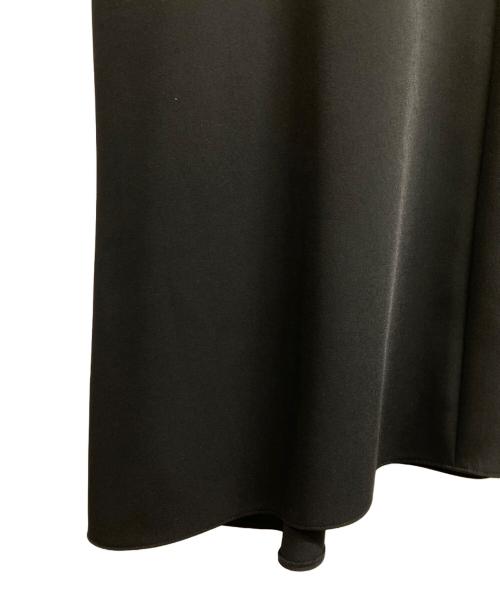 CELFORD（セルフォード）CELFORD (セルフォード) ボウタイAラインワンピース ブラック サイズ:38の古着・服飾アイテム