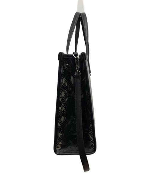 Karl Lagerfeld（カール ラガーフェルド）KARL LAGERFELD (カール ラガーフェルド) トートバッグ ブラックの古着・服飾アイテム