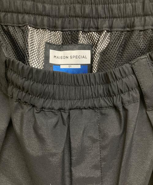 MAISON SPECIAL（メゾンスペシャル）MAISON SPECIAL (メゾンスペシャル) 「GORE-TEX」Prime-Wide Cargo Pants ブラック サイズ:1の古着・服飾アイテム