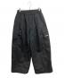 MAISON SPECIAL（メゾンスペシャル）の古着「「GORE-TEX」Prime-Wide Cargo Pants」｜ブラック