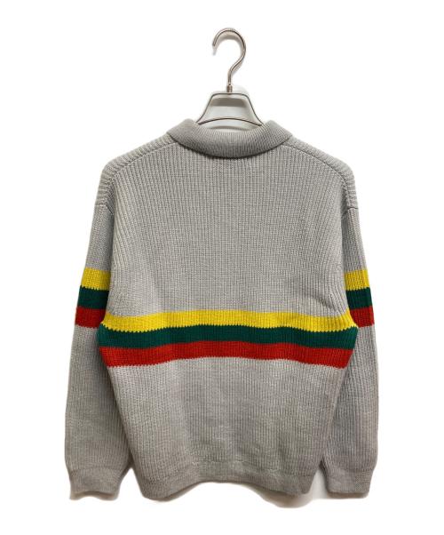 SUPREME（シュプリーム）Supreme (シュプリーム) Small Box Polo Sweater グレー サイズ:Mの古着・服飾アイテム