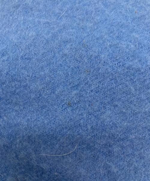 HERMES（エルメス）HERMES (エルメス) カシミヤストール ブルーの古着・服飾アイテム